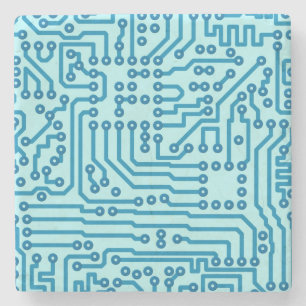 Porta-copo De Pedra O conselho de circuito eletrônico de Digitas