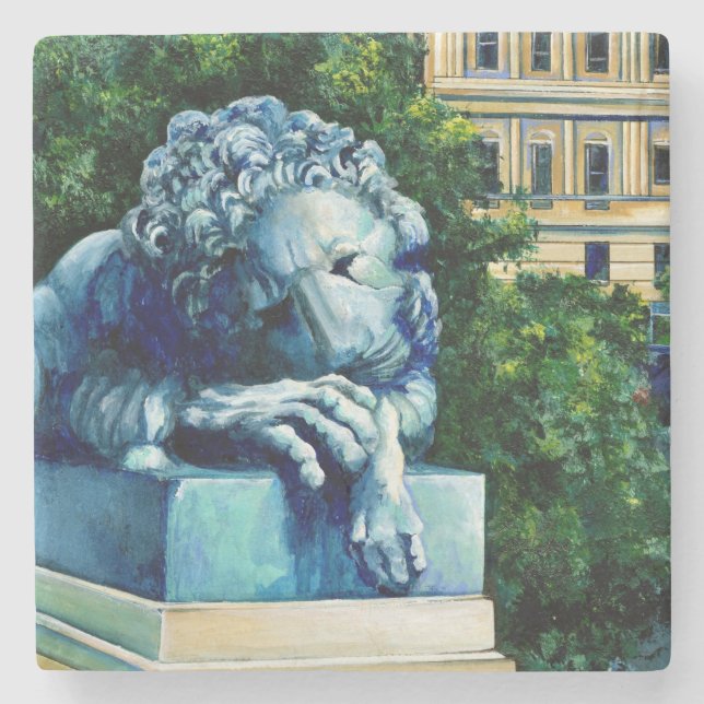 Porta-copo De Pedra O Gato, que comeu o Canário, Washington DC (Frente)