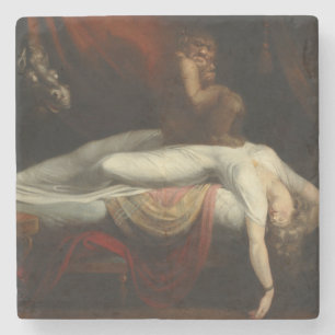 Porta-copo De Pedra O Pesadelo (de Henry Fuseli)