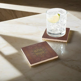 Porta-copo De Pedra O protetor da retidão do Geo tantrum mandala