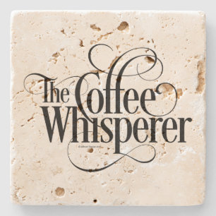 Porta-copo De Pedra O Whisperer do café