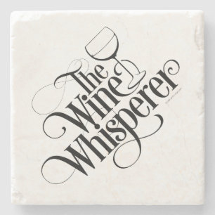 Porta-copo De Pedra O Whisperer do vinho