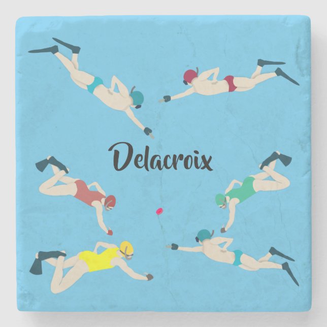 Porta-copo De Pedra Octopsia (Frente)