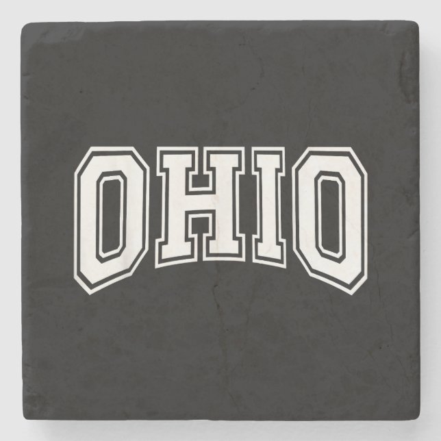 Porta-copo De Pedra Ohio OH USA (Frente)