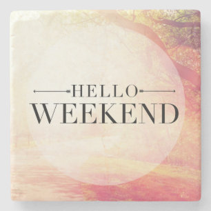 Porta-copo De Pedra Olá! fim de semana 5