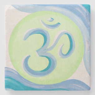 Porta-copo De Pedra Om Stone Porta copos