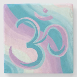 Porta-copo De Pedra Om Stone Porta copos