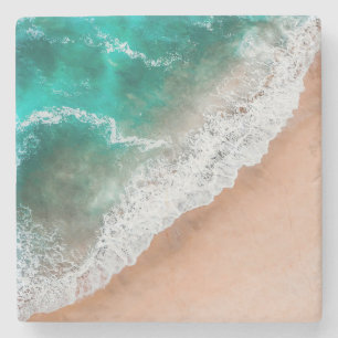 Porta-copo De Pedra Ondas em Sandy Beach