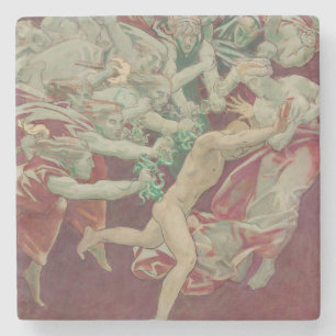 Porta-copo De Pedra Orestes e as Fúrias por John Singer Sargent