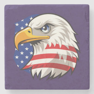 Porta-copo De Pedra Orgulhosa Bandeira Especial dos Estados Unidos da
