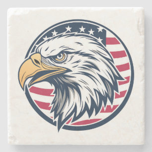Porta-copo De Pedra Orgulhosa Bandeira Especial dos Estados Unidos da