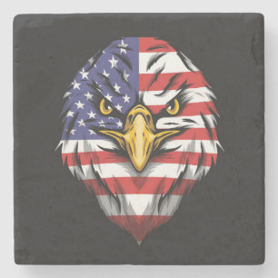 Porta-copo De Pedra Orgulhosa Bandeira Especial dos Estados Unidos da