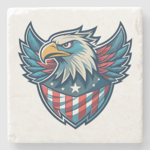 Porta-copo De Pedra Orgulhosa Bandeira Especial dos Estados Unidos da