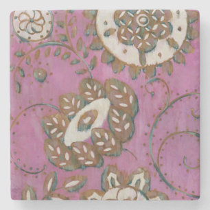 Porta-copo De Pedra Ornamento Radiante II