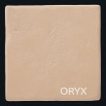 Porta-copo De Pedra Oryx Brown Beige Color Name<br><div class="desc">Oryx Brown Beige Color Name</div>