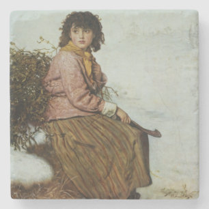 Porta-copo De Pedra Os recolectores do visco, 1894