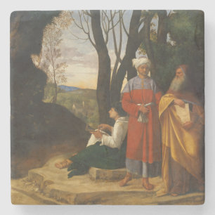 Porta-copo De Pedra Os Três Filósofos (Sábios) (de Giorgione)