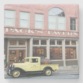 Porta-copo De Pedra Pack's Tavern, Asheville, Tavern de Pack