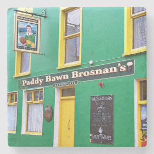 Porta-copo De Pedra Paddy Bawn Brosnan, Dingle Pubs, Irish Pub