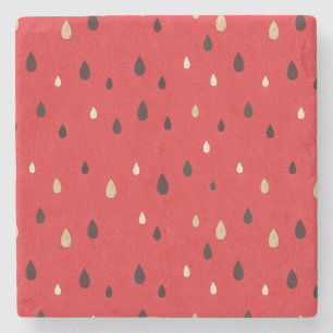 Porta-copo De Pedra Padrão de Melancia