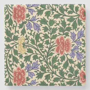 Porta-copo De Pedra Padrão de Peônia Chinoiserie Vintage Owen Jones
