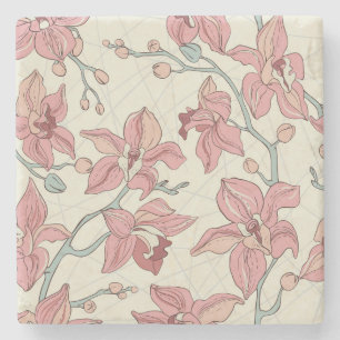 Porta-copo De Pedra Padrão de pomada: Papel elegante