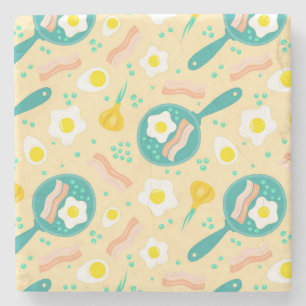 Porta-copo De Pedra Padrão do Café da Manhã