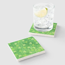 Padrão Shamrock - Dia de São Patrício - Porta copo