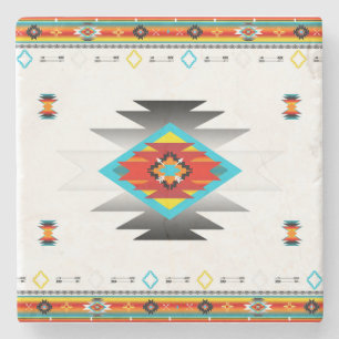 Porta-copo De Pedra Padrão sudoeste 8