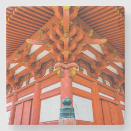 Porta-copo De Pedra Pagoda perspectiva ascendente, Miyajima