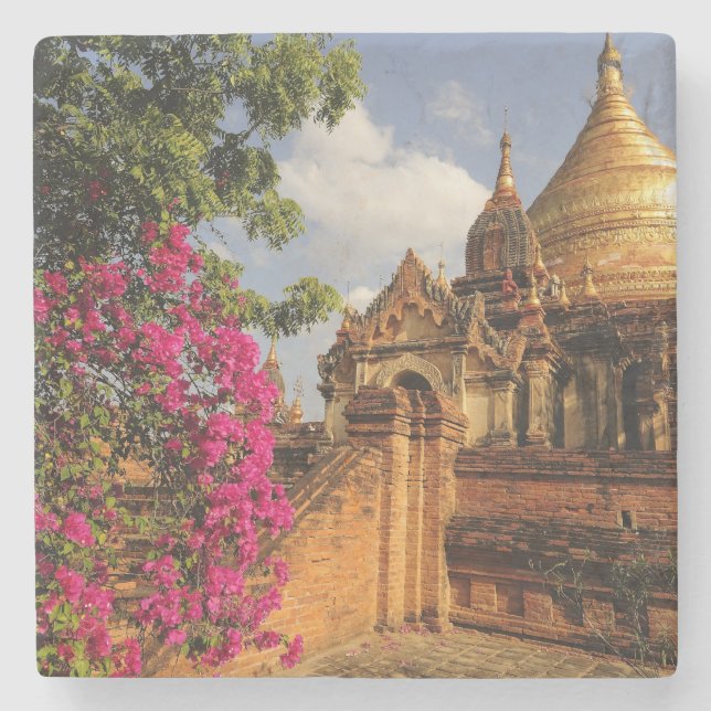 Porta-copo De Pedra Pagode Dhamma Yazaka em Bagan (Pagan), Mianmar (Frente)