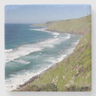 Porta-copo De Pedra Paisagem Costeira Coffee Bay