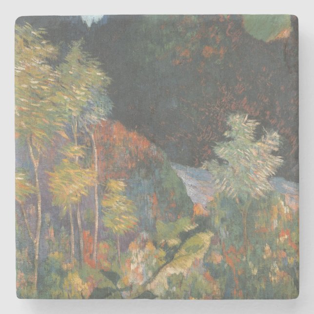 Porta-copo De Pedra Paisagem de Paul Gauguin | (Frente)