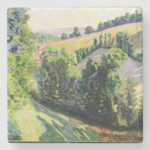 Porta-copo De Pedra Paisagem em Pontgibaud, c.1895 (óleo em canvas)