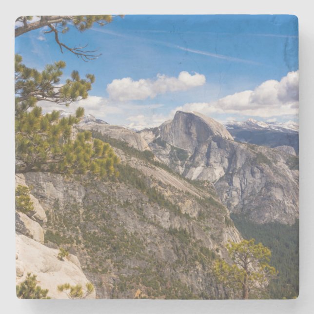 Porta-copo De Pedra Paisagem Half Dome, Califórnia (Frente)