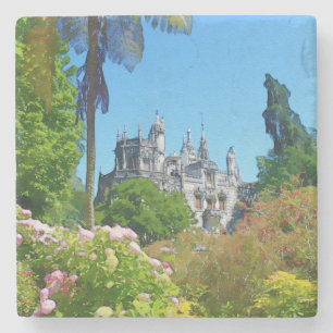 Porta-copo De Pedra Palácio de aquarela