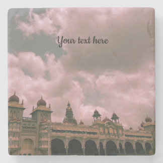 Porta-copo De Pedra Palácio de Mysore fotografia nuvens personalizávei