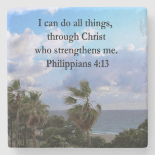PORTA-COPO DE PEDRA PALAVRAS 4:13