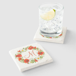 Porta-copo De Pedra Papagaios vermelhos Corados Amarelos Brancos Ruas 