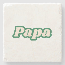 Porta-copo De Pedra Papai | Avô, Pai