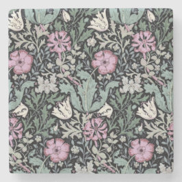 Porta-copo De Pedra Papel de Parede Botânico Vitoriano William Morris
