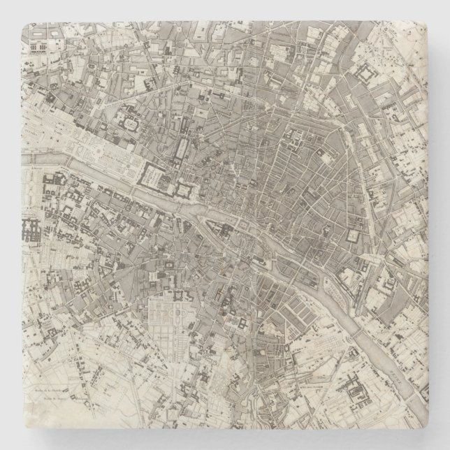 Porta-copo De Pedra Paris (Frente)