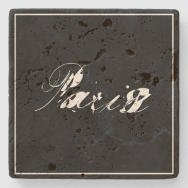 Porta-copo De Pedra Paris