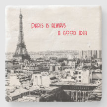 Paris encarava Portas copos a preto e branco