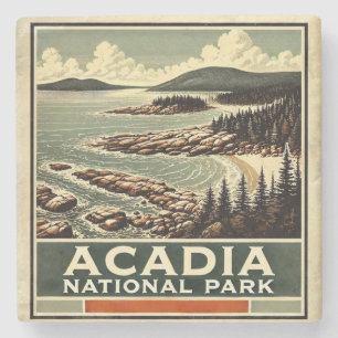 Porta-copo De Pedra Parque Nacional Acadia
