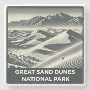 Porta-copo De Pedra Parque Nacional do excelente Sand Dunes