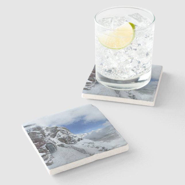 Porta-copo De Pedra Parque Nacional do Túnel de Passagem de Ptarmigan  (Lateral)