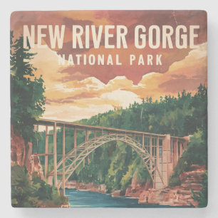 Porta-copo De Pedra Parque Nacional e Reserva de New River Gorge