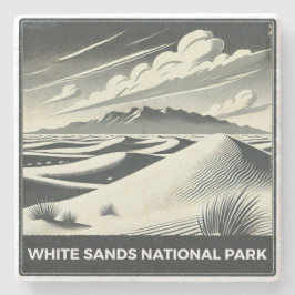 Porta-copo De Pedra Parque Nacional White Sands