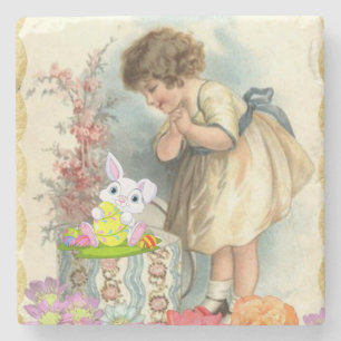 Porta-copo De Pedra Páscoa da Porta copos do Marble Stone